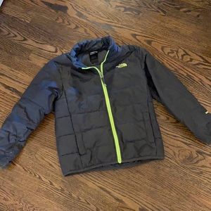 Boys north face light puffer jacket